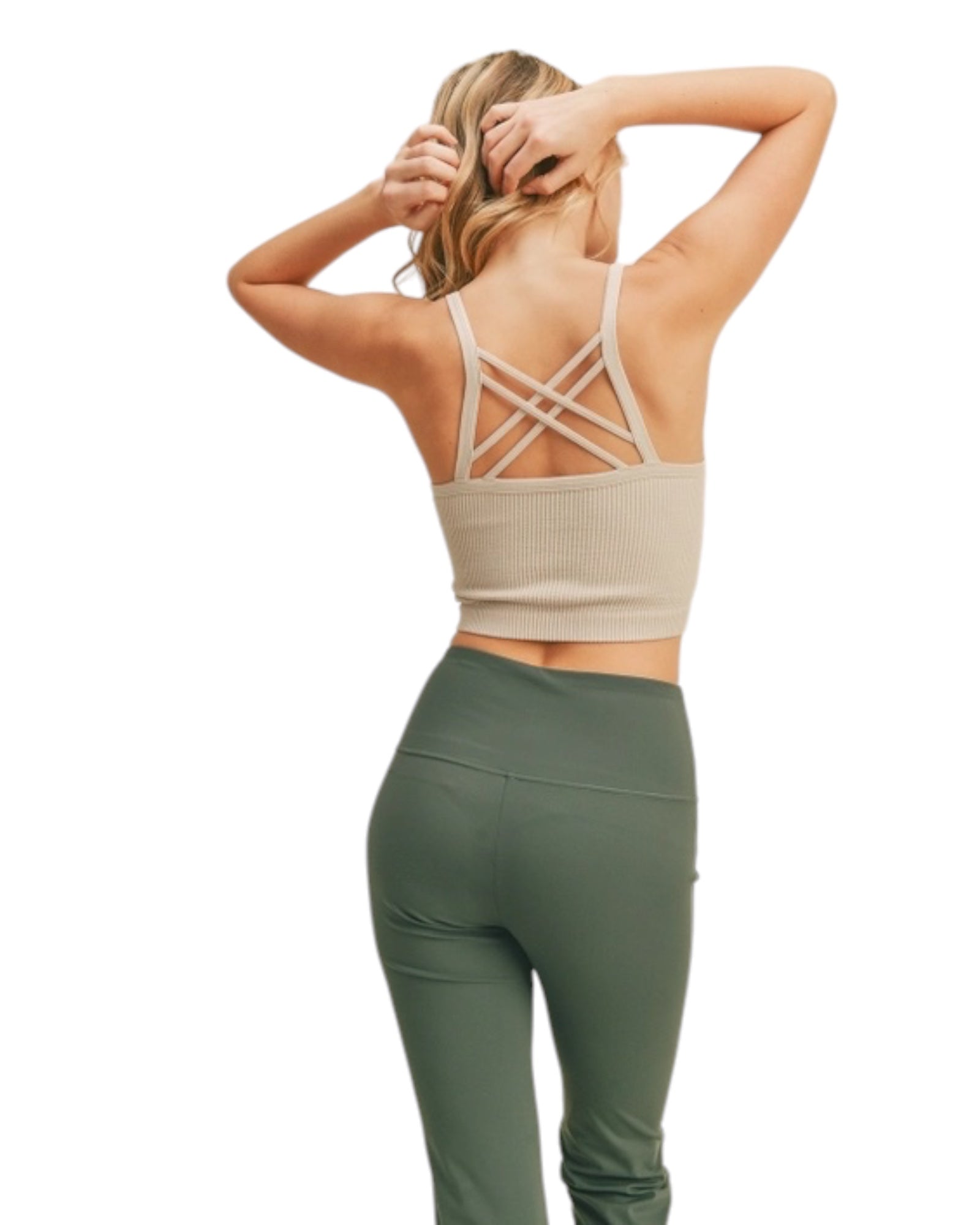 Strappy Back Ribbed Tank